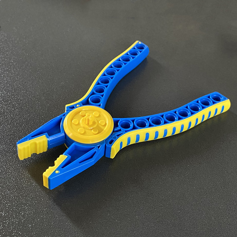 Piezas/bloques compatibles con Technic, alicates, empujador de pasadores, pasador conector, separador de bloques, herramienta de desmontaje