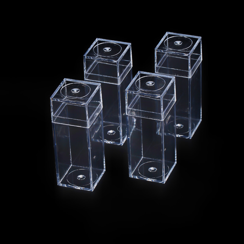 Caja de almacenamiento de piezas de bloques de construcción de acrílico, caja de almacenamiento cuadrada transparente con tapa, caja para clasificar piezas
