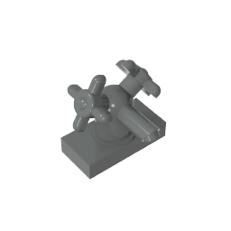 Grifo 1 x 2 con asas dobles-MyGobricksEs