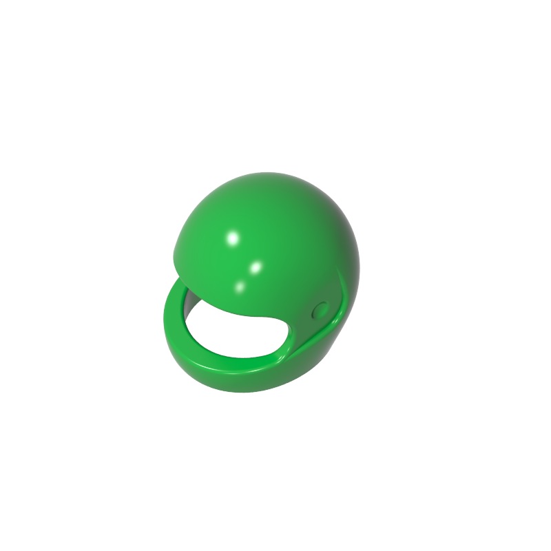casco de minifigura