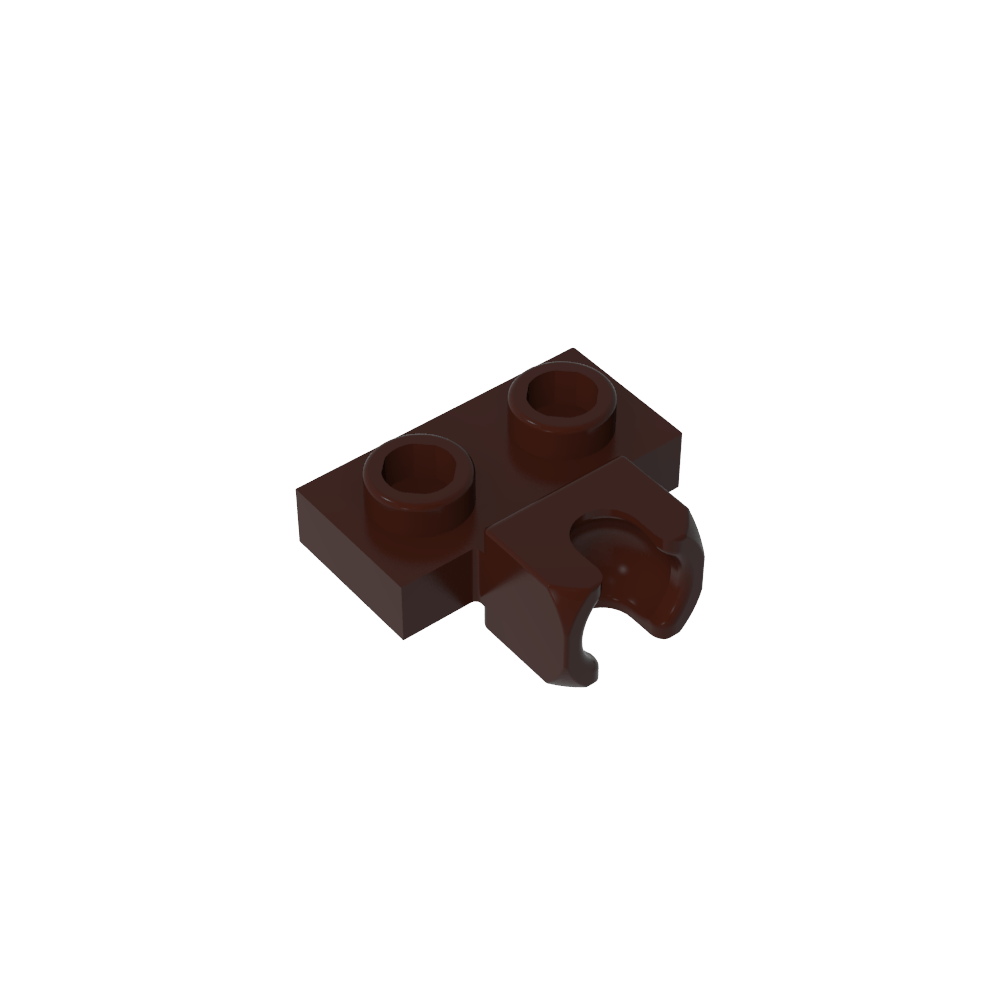 Placa especial 1 x 2 Copa lateral central de 5,9 mm-MyGobricksEs