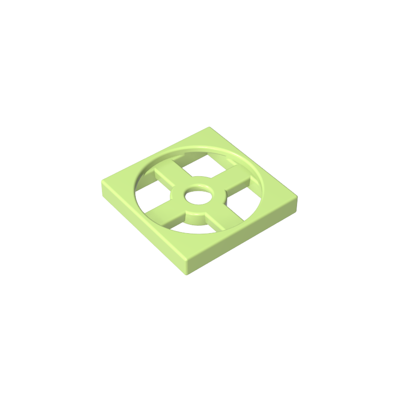 Plato Giratorio 2 x 2 Placa, Base-MyGobricksEs