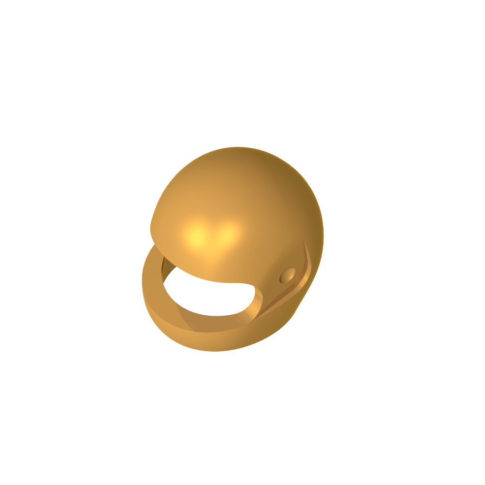 Figura Casco Estándar-MyGobricksEs