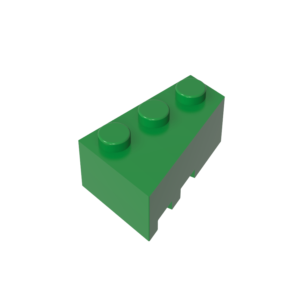 Cuña 3 x 2 Derecha-MyGobricksEs