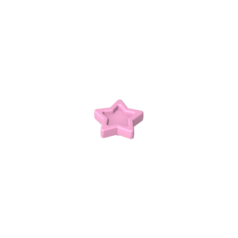 Accesorio para la cabeza Estrella con pin-MyGobricksEs