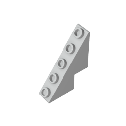 Pendiente 53° 3 x 1 x 3 1/3 con montantes en la pendiente-MyGobricksEs
