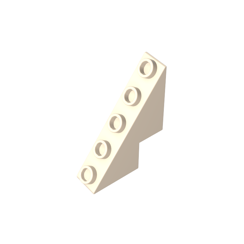 Pendiente 53° 3 x 1 x 3 1/3 con montantes en la pendiente-MyGobricksEs