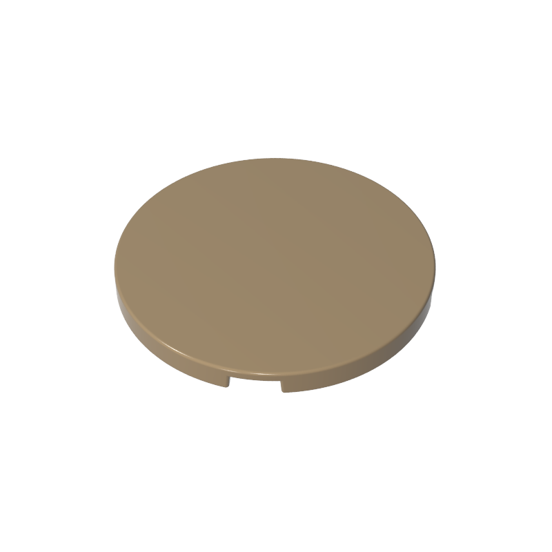 Plato redondo liso 4x4