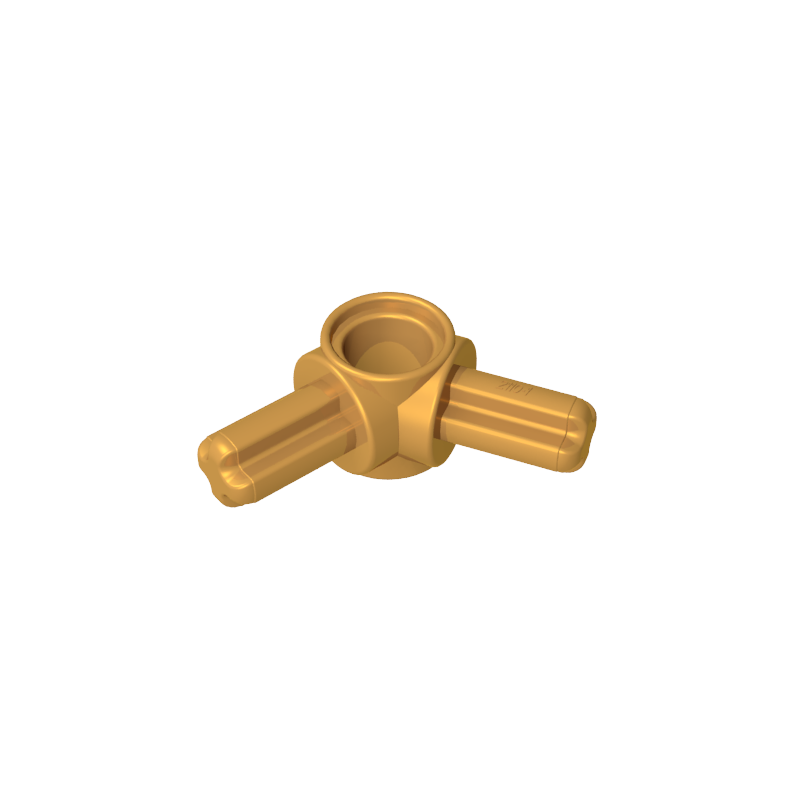Eje transversal de 120° con conector de orificio para perno