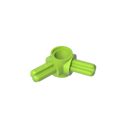 Conector Technic Pin Hub con 1 eje de 120°-MyGobricksEs