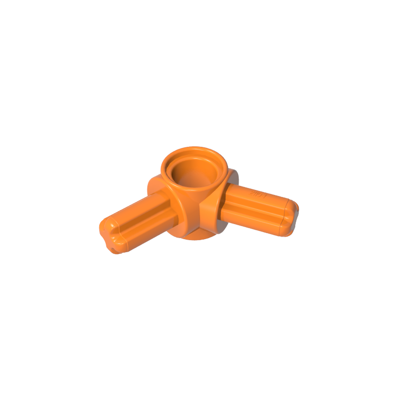 Conector Technic Pin Hub con 1 eje de 120°-MyGobricksEs
