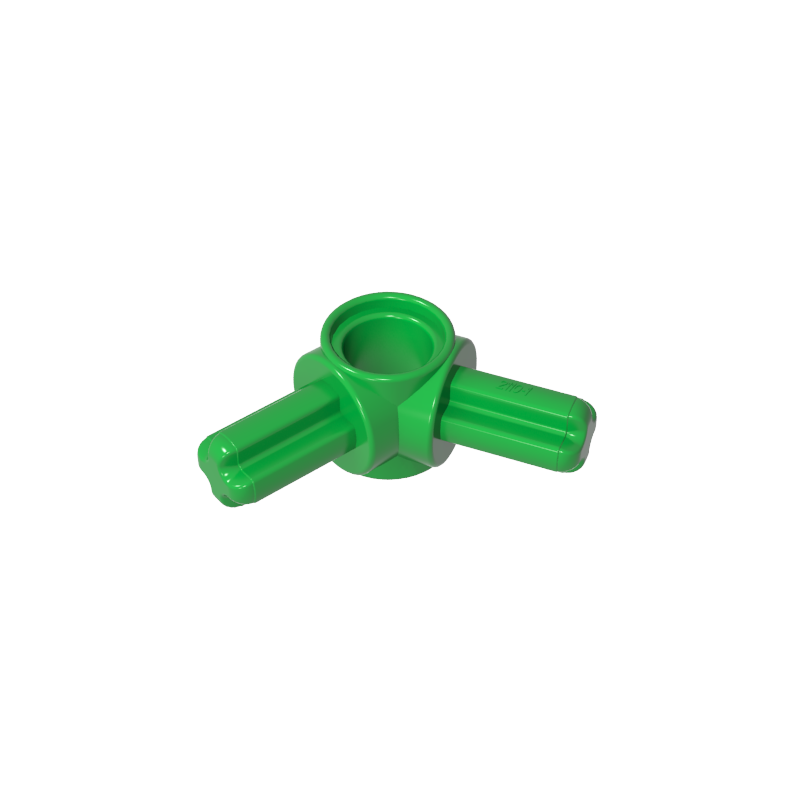 Conector Technic Pin Hub con 1 eje de 120°-MyGobricksEs