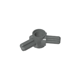 Conector Technic Pin Hub con 1 eje de 135°-MyGobricksEs