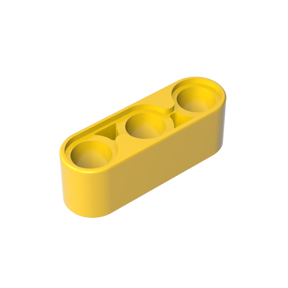 Viga técnica de 1 x 3 de espesor-MyGobricksEs