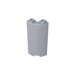 Cilindro Cuarto 2 x 2 x 5 (Pared)-MyGobricksEs