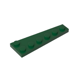 Placa de cuña 6 x 2 izquierda-MyGobricksEs