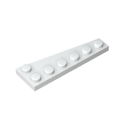 Placa de cuña 6 x 2 izquierda-MyGobricksEs
