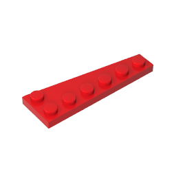 Placa de cuña 6 x 2 izquierda-MyGobricksEs