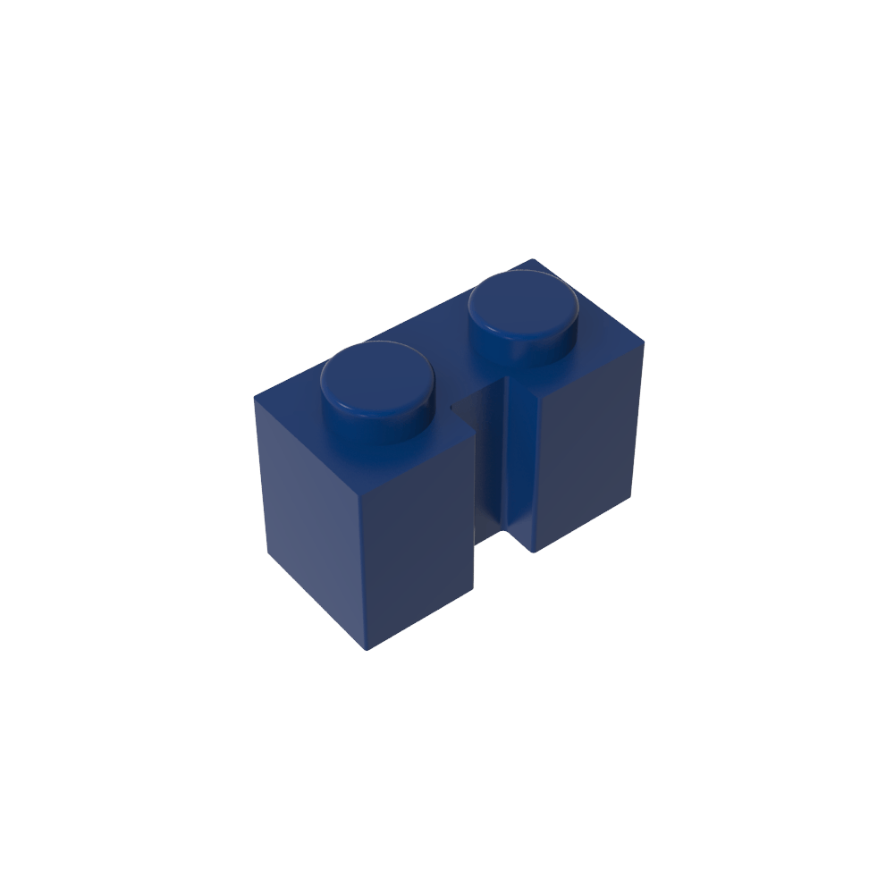 Ladrillo Especial 1 x 2 con Ranura-MyGobricksEs
