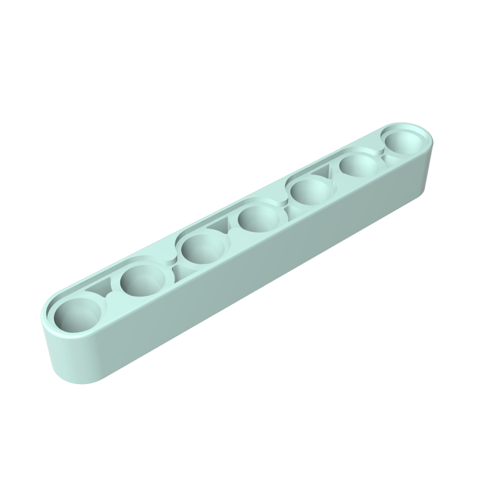 Viga técnica de 1 x 7 de espesor-MyGobricksEs