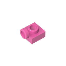 Placa especial 1 x 1 con tacos en el lateral-MyGobricksEs