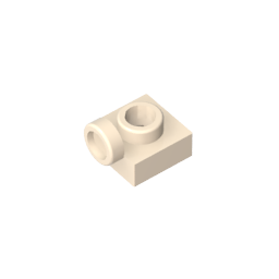 Placa especial 1 x 1 con tacos en el lateral-MyGobricksEs