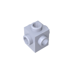 Ladrillo especial 1 x 1 pernos en los 4 lados-MyGobricksEs