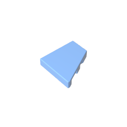 Azulejo Especial 2 x 2 Cuña Derecha-MyGobricksEs