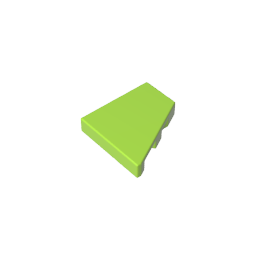 Azulejo Especial 2 x 2 Cuña Derecha-MyGobricksEs