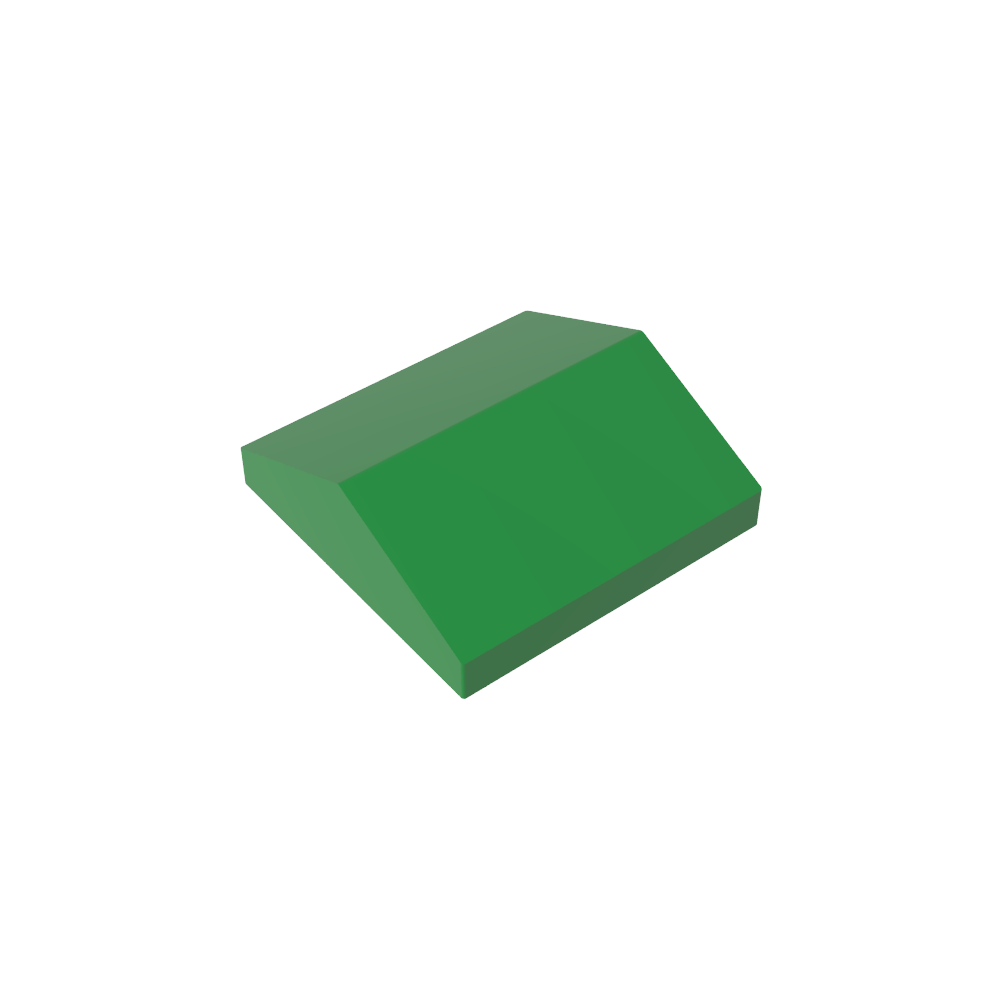 Pendiente 33° 2 x 2 Doble-MyGobricksEs