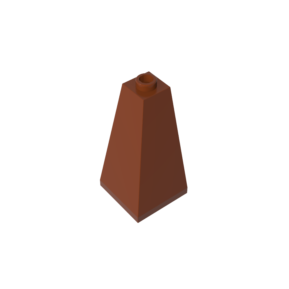 Pendiente 75° 2 x 2 x 3 Doble Convexa-MyGobricksEs