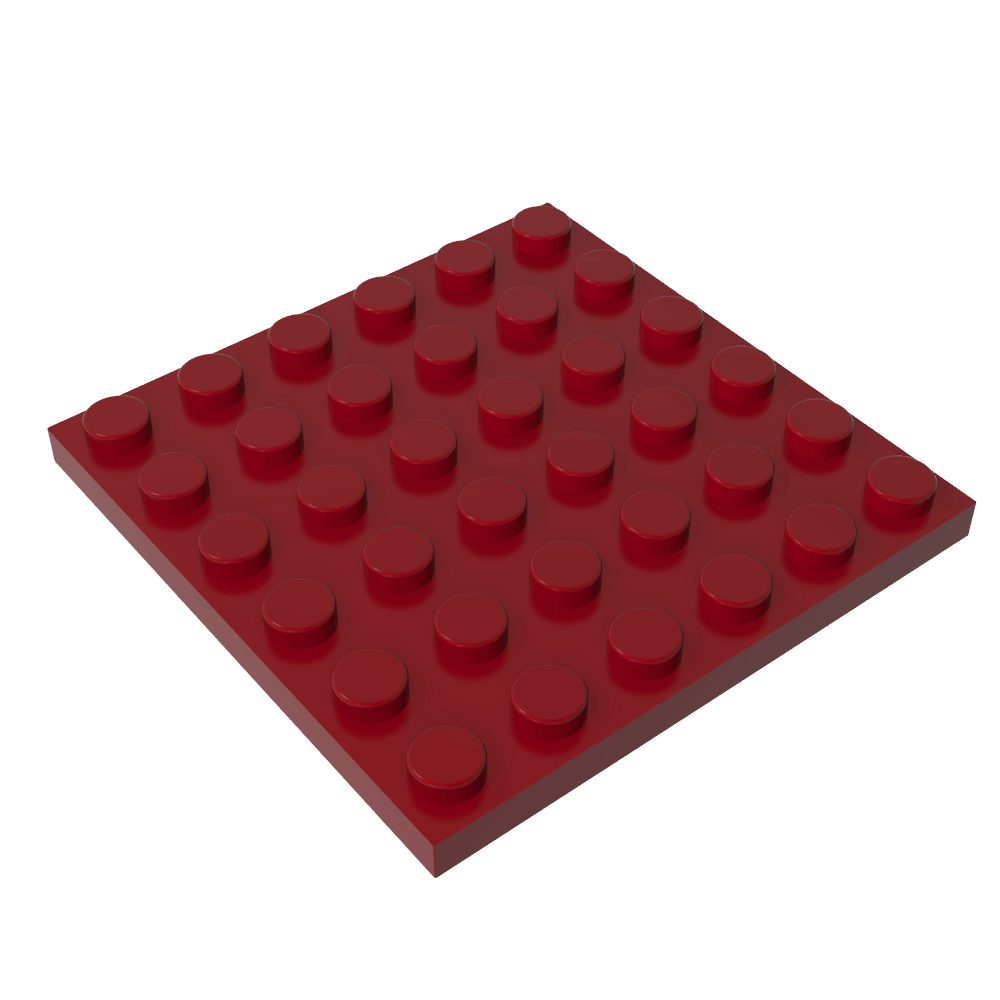 Placa 6 x 6-MyGobricksEs