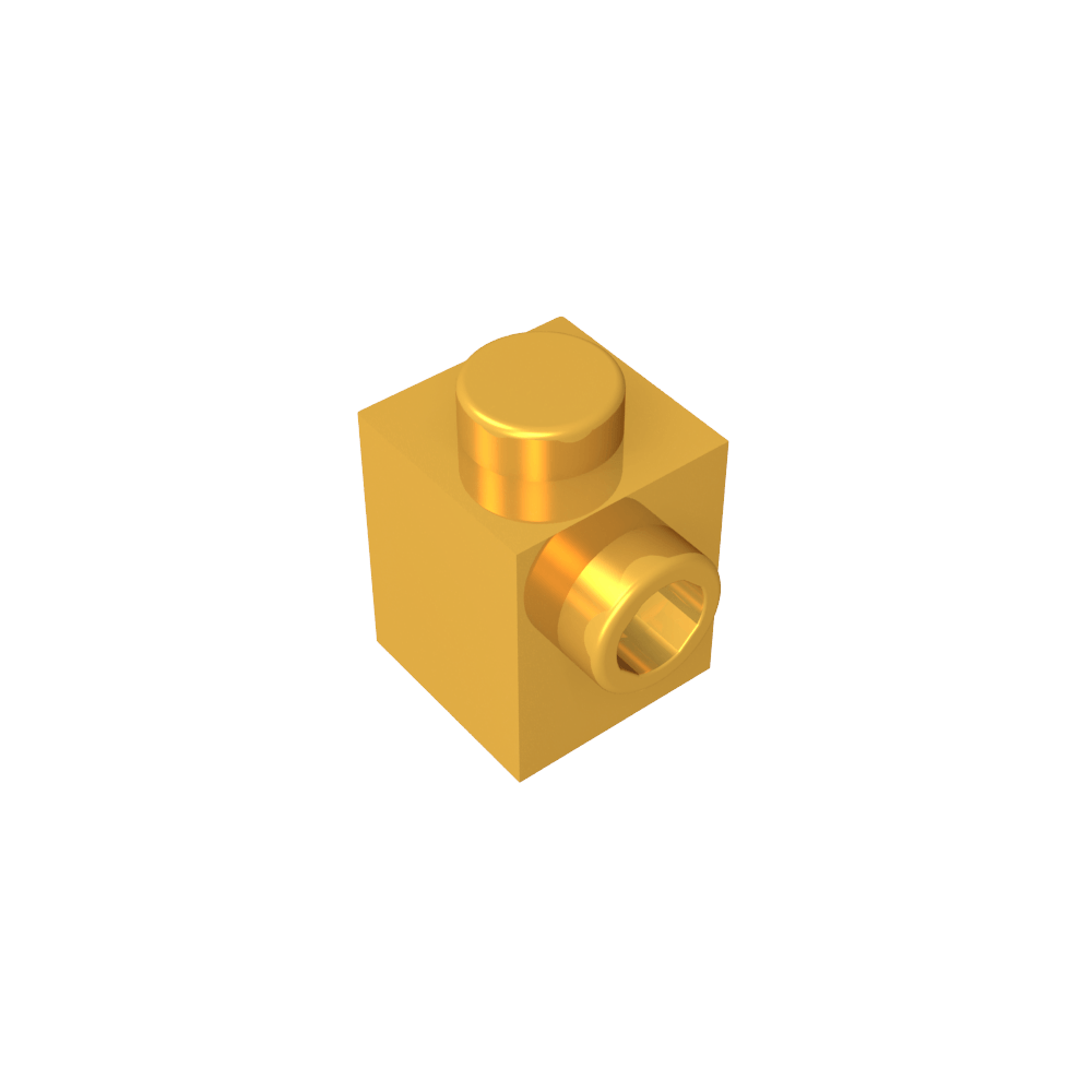 Ladrillo especial 1 x 1 con perno en 1 lado-MyGobricksEs