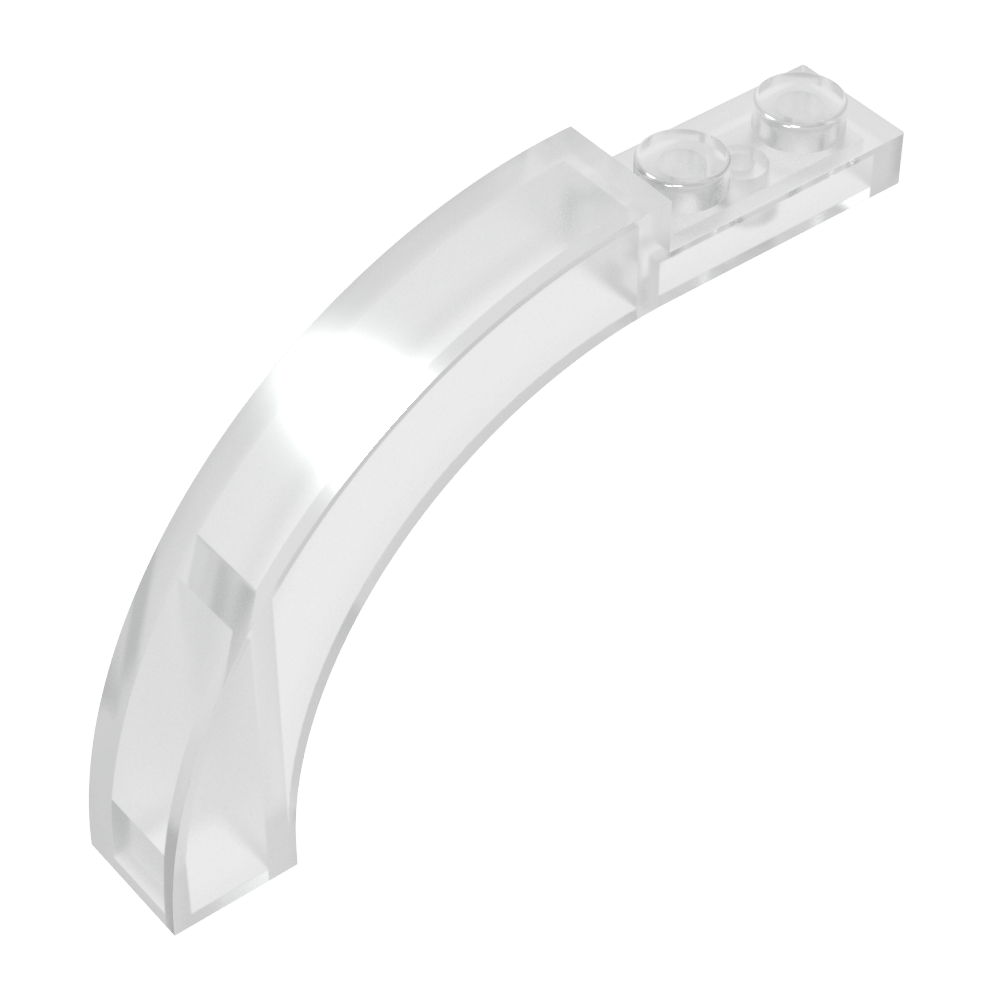 Arco de ladrillo 1 x 6 x 3 1/3 parte superior curva-MyGobricksEs