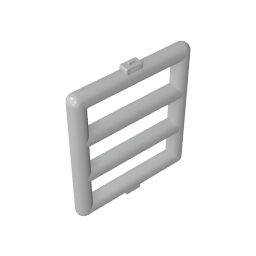 Barra 1 x 4 x 3 Ventana [Pestañas Laterales]-MyGobricksEs