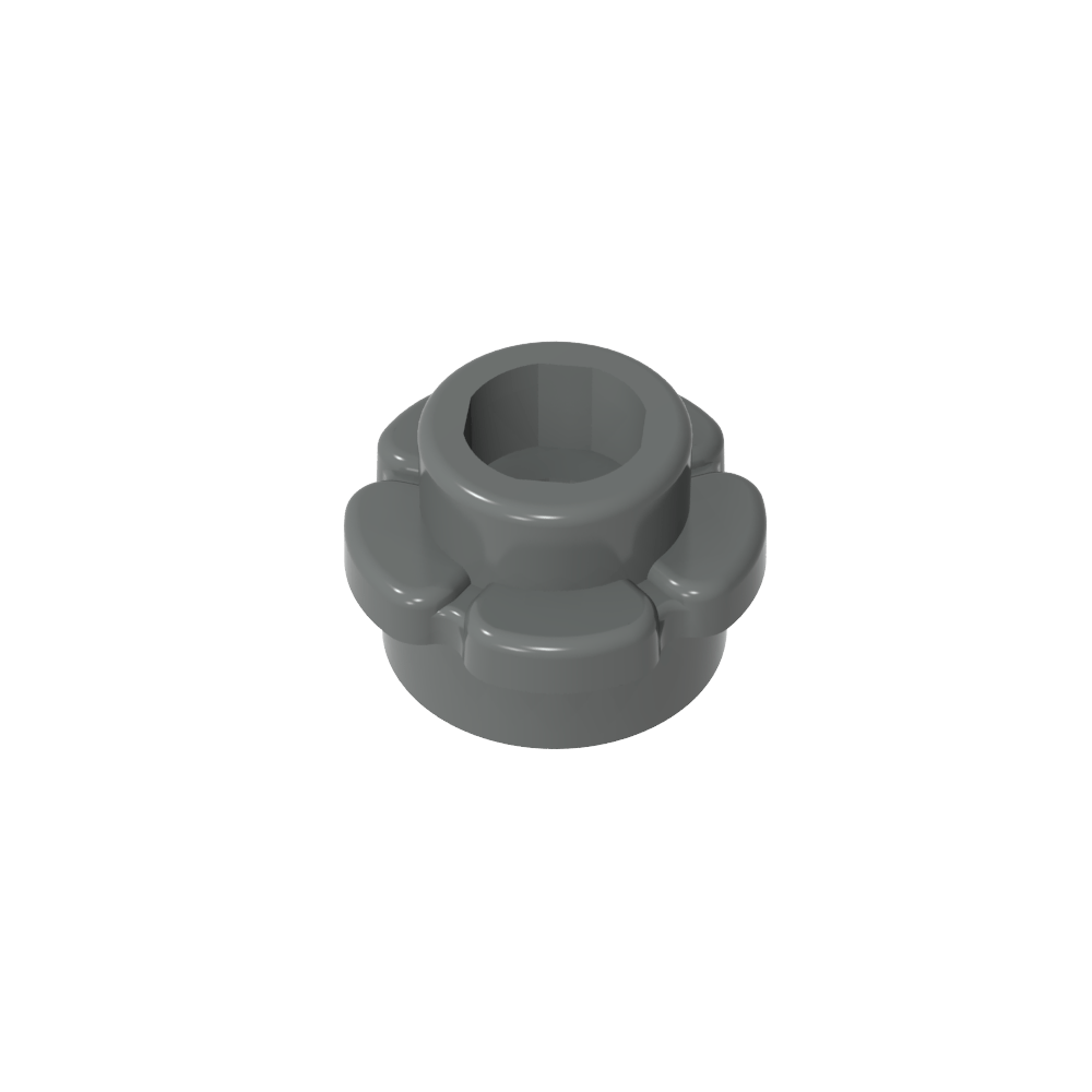 Planta, Flor, Plato Redondo 1 x 1 con 5 Pétalos-MyGobricksEs