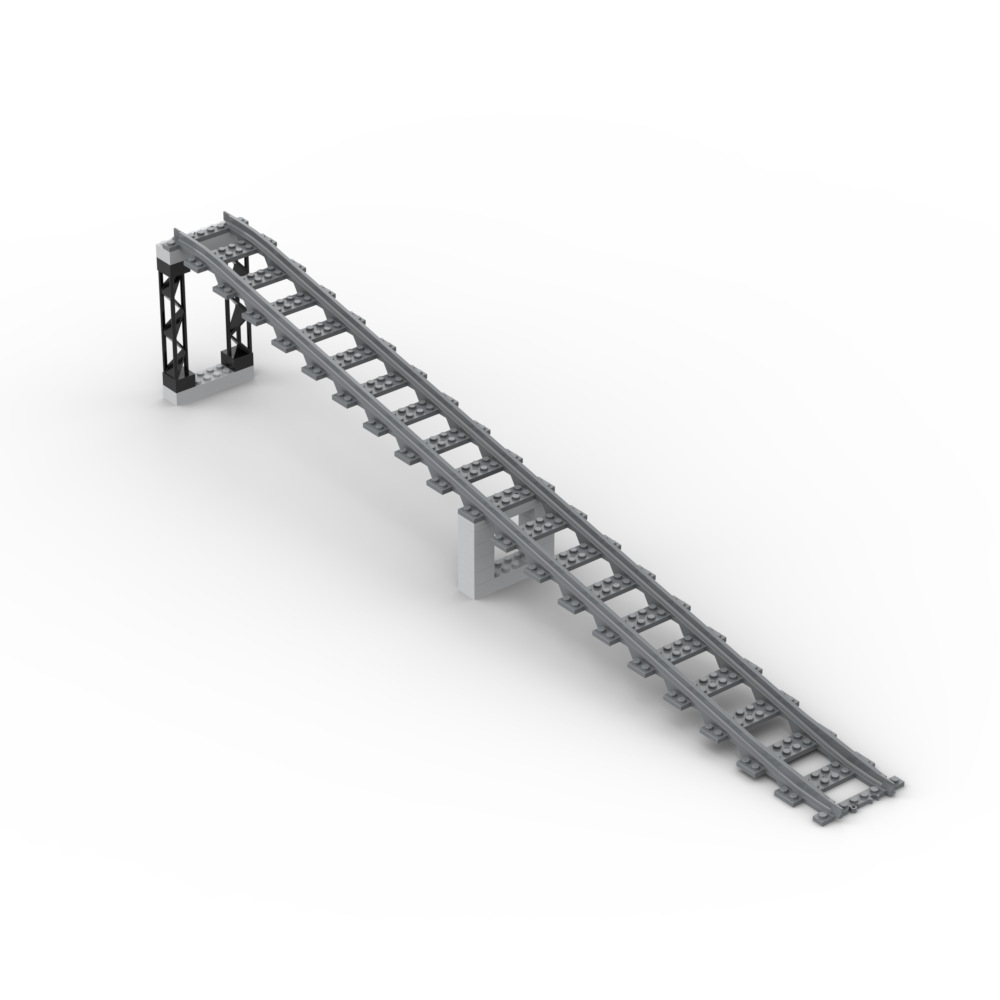 Compatible con vías de bloqueo de trenes, vías de desvío y accesorios de luces de señalización de trenes.