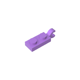 Placa Especial 1 x 2 con Clip Horizontal en el Extremo-MyGobricksEs