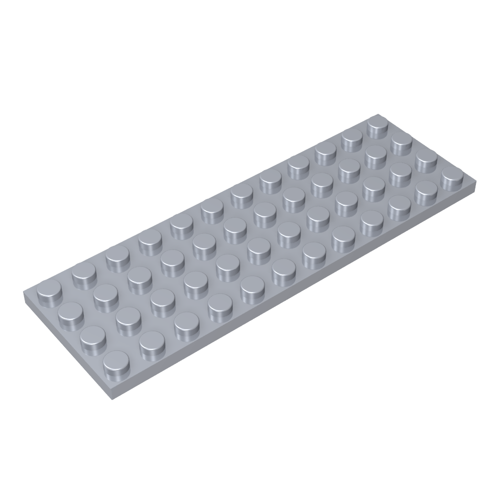 Placa 4 x 12-MyGobricksEs