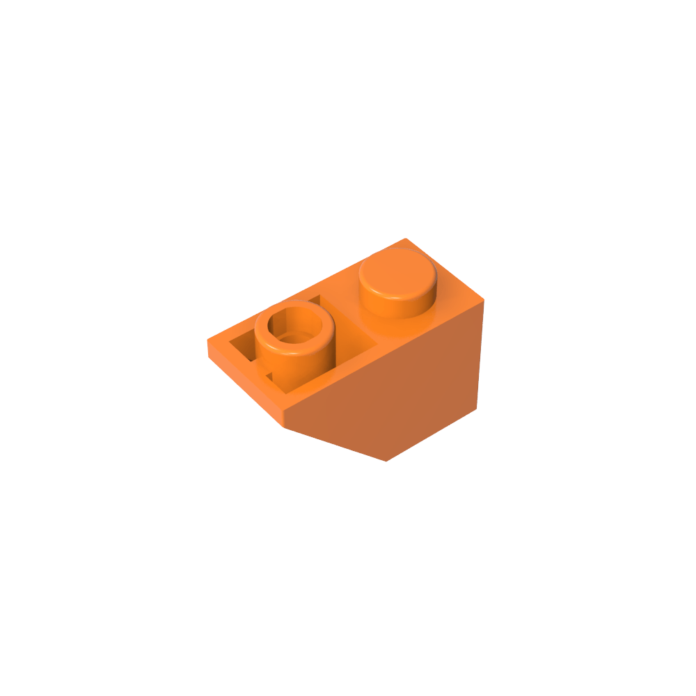 Pendiente invertida 45° 2 x 1-MyGobricksEs