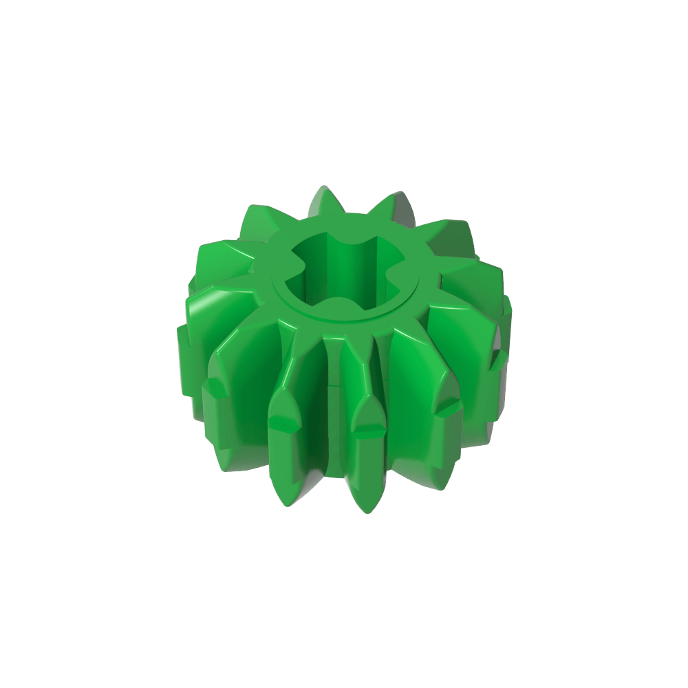 Technic Gear 12 dientes doble bisel-MyGobricksEs