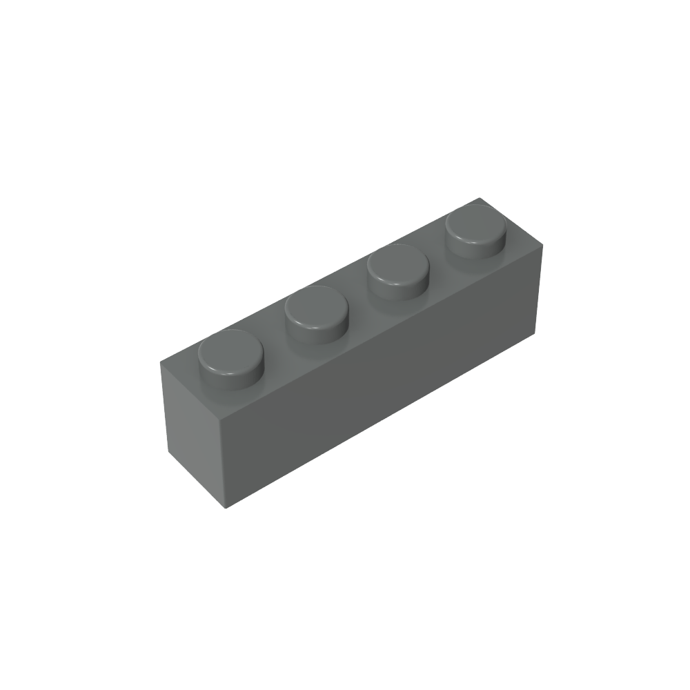 Ladrillo 1 x 4-MyGobricksEs