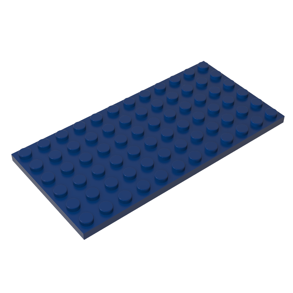 Placa 6 x 12-MyGobricksEs