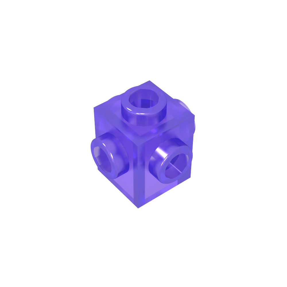 Ladrillo especial 1 x 1 pernos en los 4 lados-MyGobricksEs