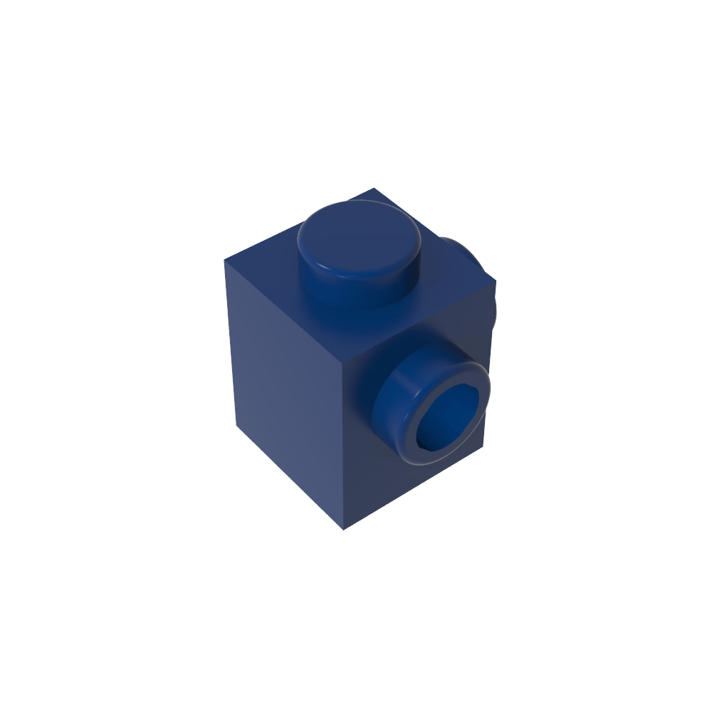 Ladrillo especial 1 x 1 con montantes en 2 lados adyacentes-MyGobricksEs