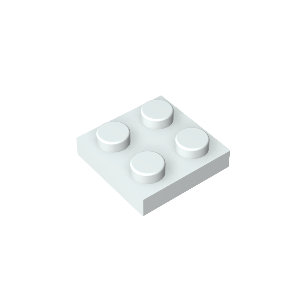 Placa 2 x 2-MyGobricksEs