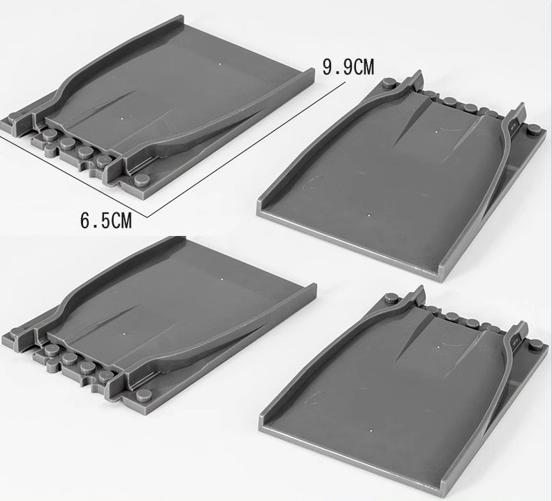 Compatible con vías de bloqueo de trenes, vías de desvío y accesorios de luces de señalización de trenes.