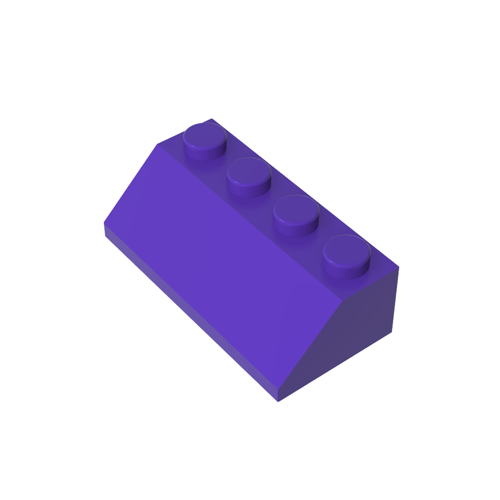 Pendiente 45° 2 x 4-MyGobricksEs