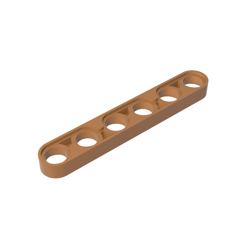 Viga técnica 1 x 6 delgada-MyGobricksEs