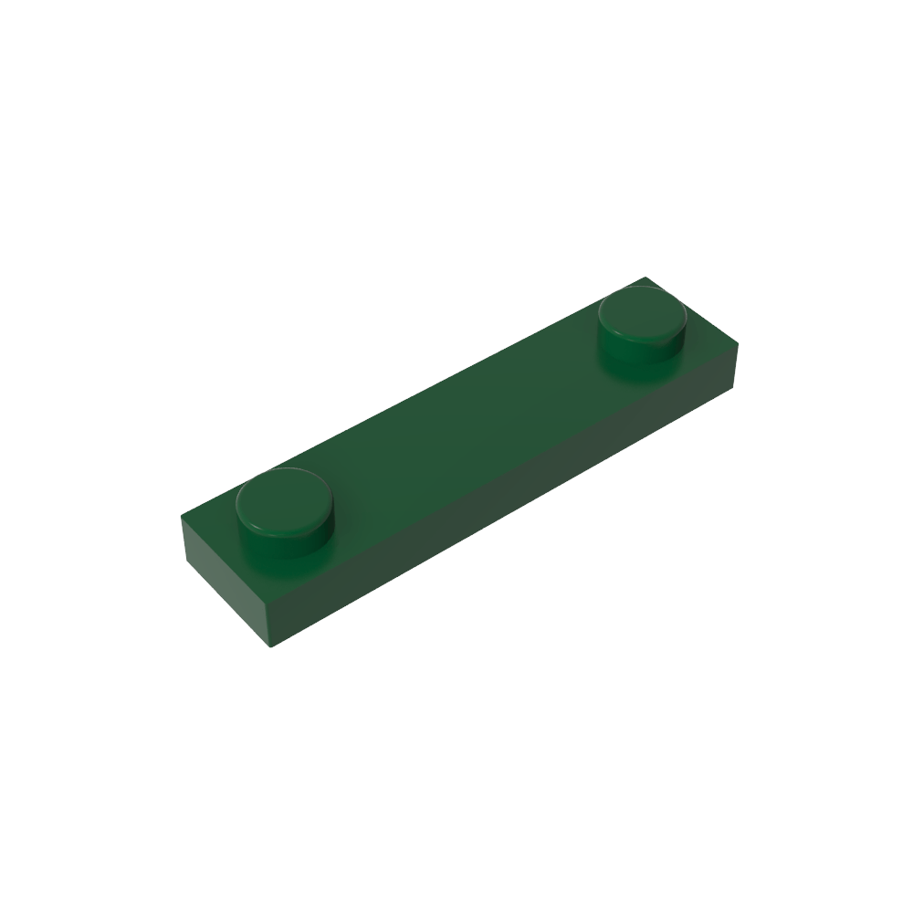 Placa especial 1 x 4 con 2 tacos-MyGobricksEs